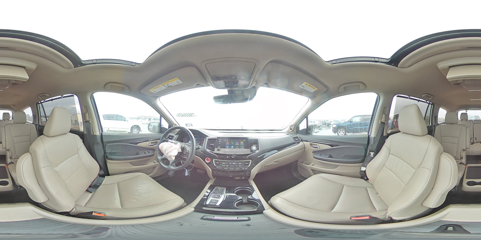 2022 HONDA PILOT TOURING VIN:5FNYF5H65NB028473