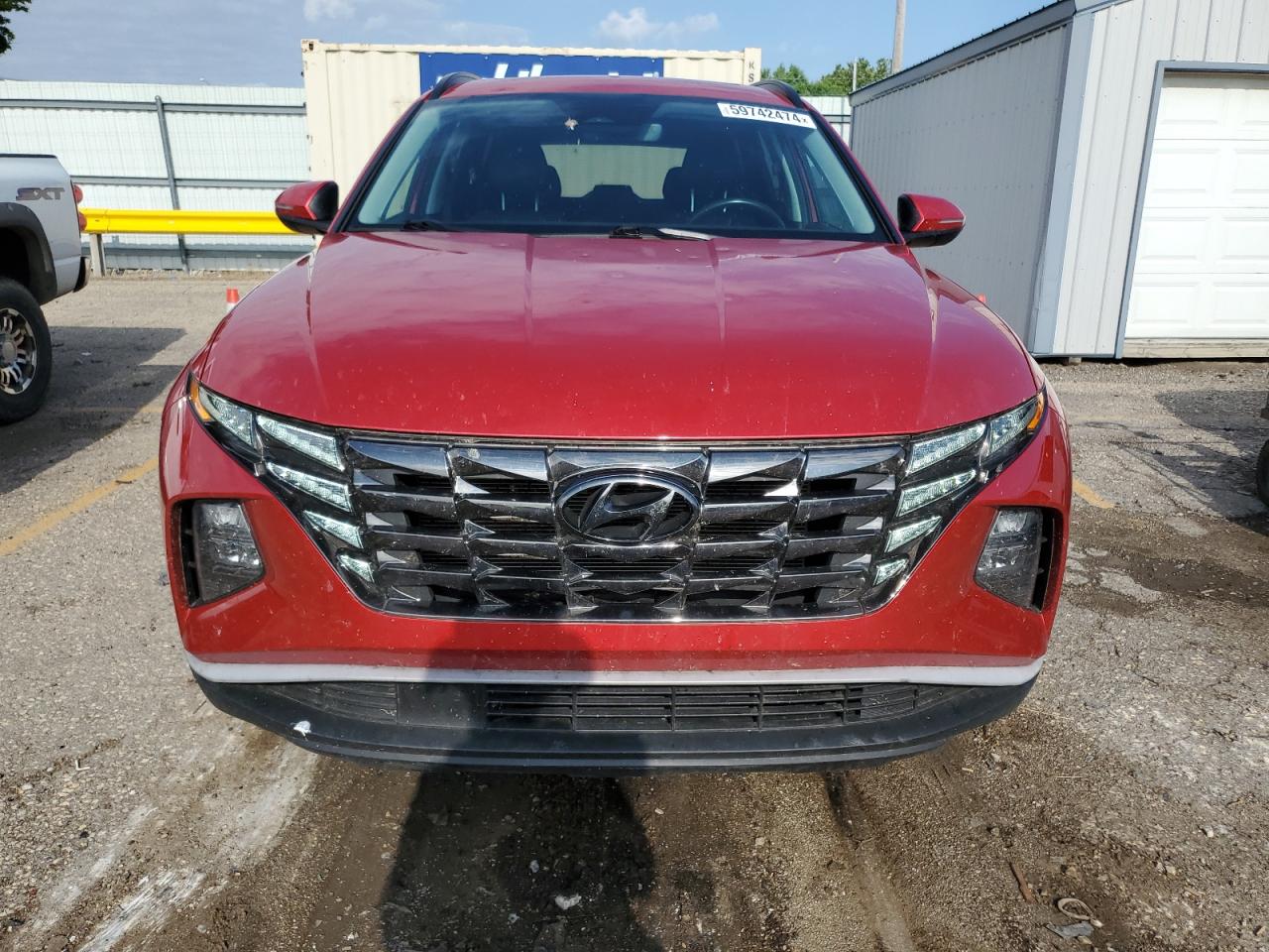 2022 HYUNDAI TUCSON SEL VIN:5NMJCCAE7NH077043