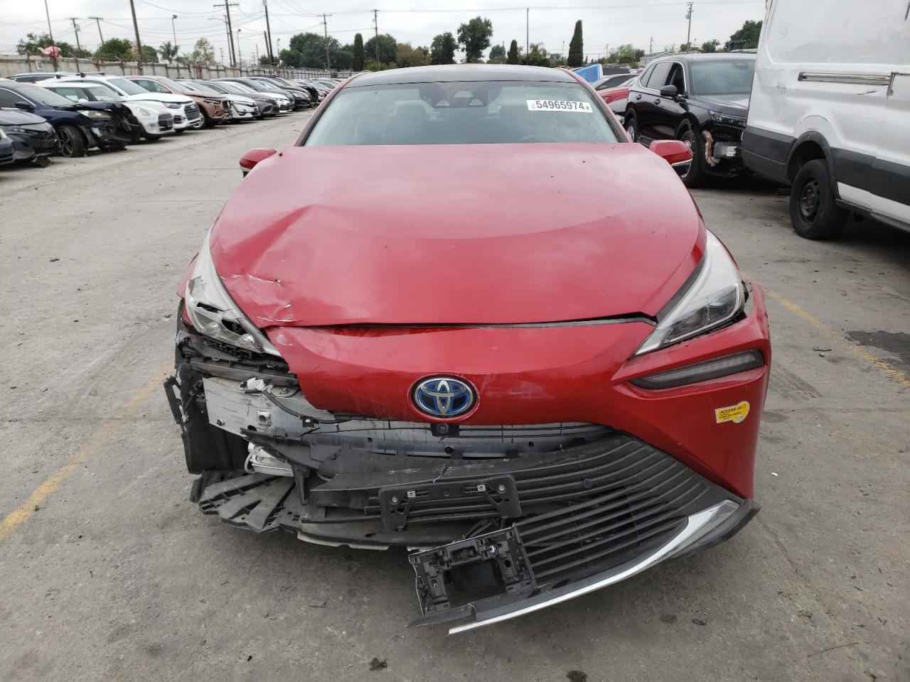 2022 TOYOTA MIRAI LE VIN:JTDAAAAA9NA004631