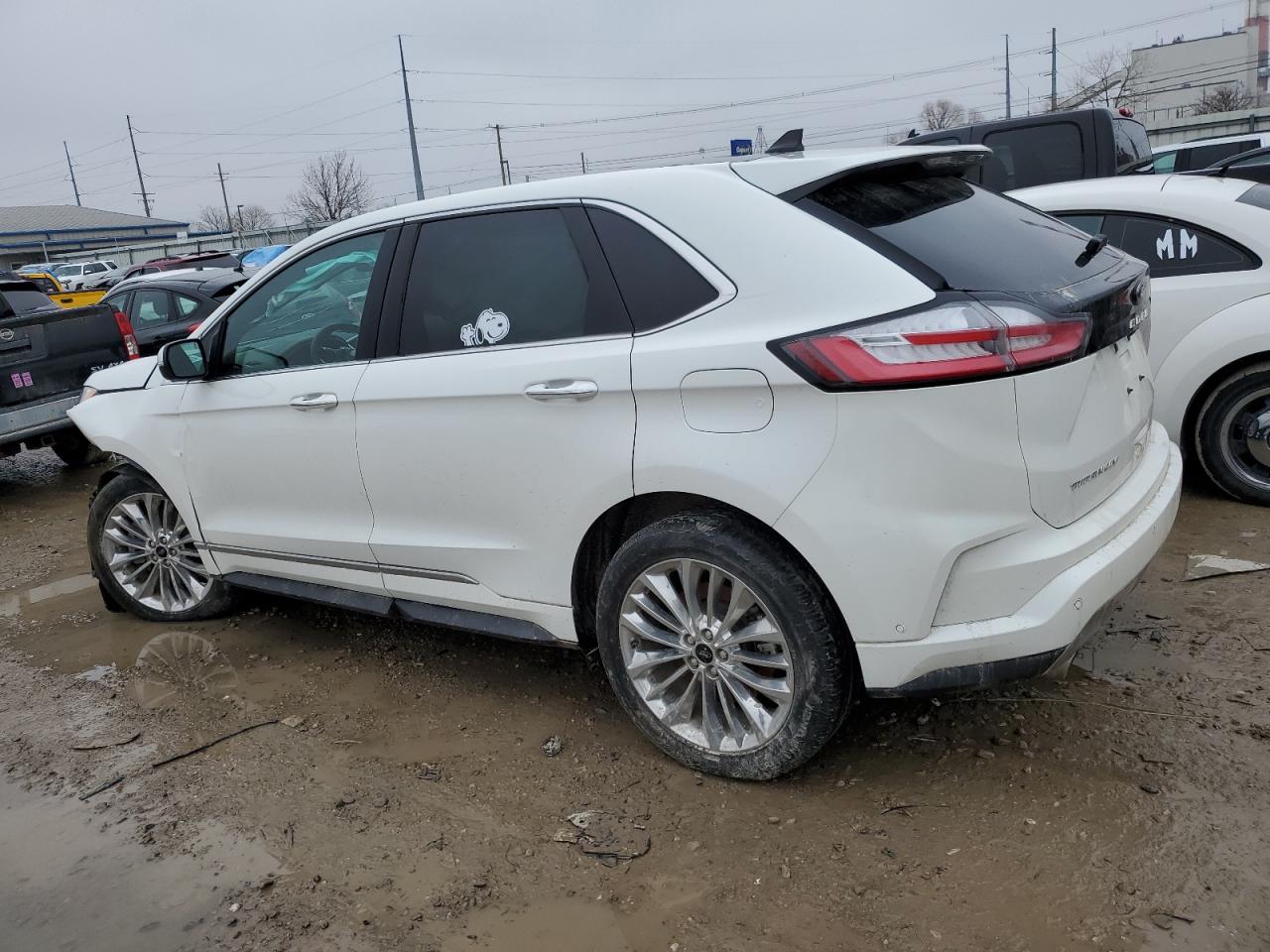 2022 FORD EDGE TITANIUM VIN:2FMPK4K94NBA81467