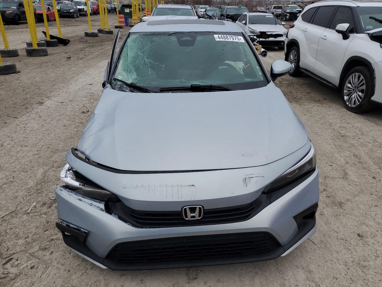 2022 HONDA CIVIC EX VIN:2HGFE1F75NH305603