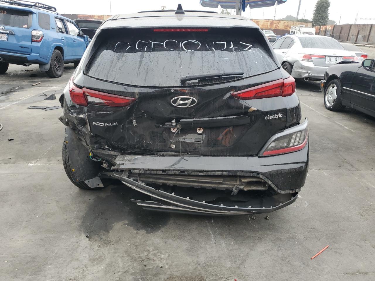 2022 HYUNDAI KONA LIMITED VIN:KM8K53AG2NU157337