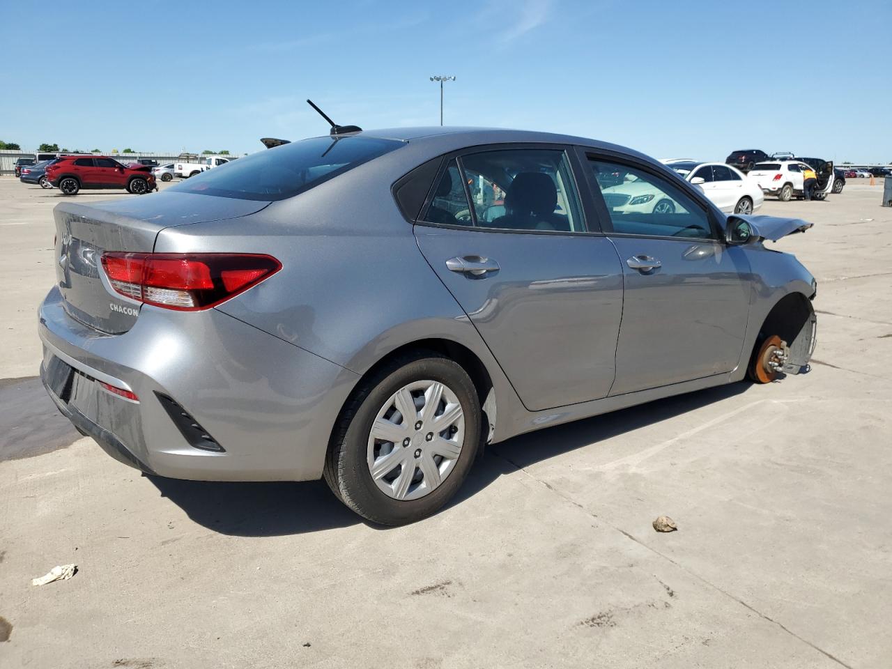 2022 KIA RIO LX VIN:3KPA24AD5NE436896