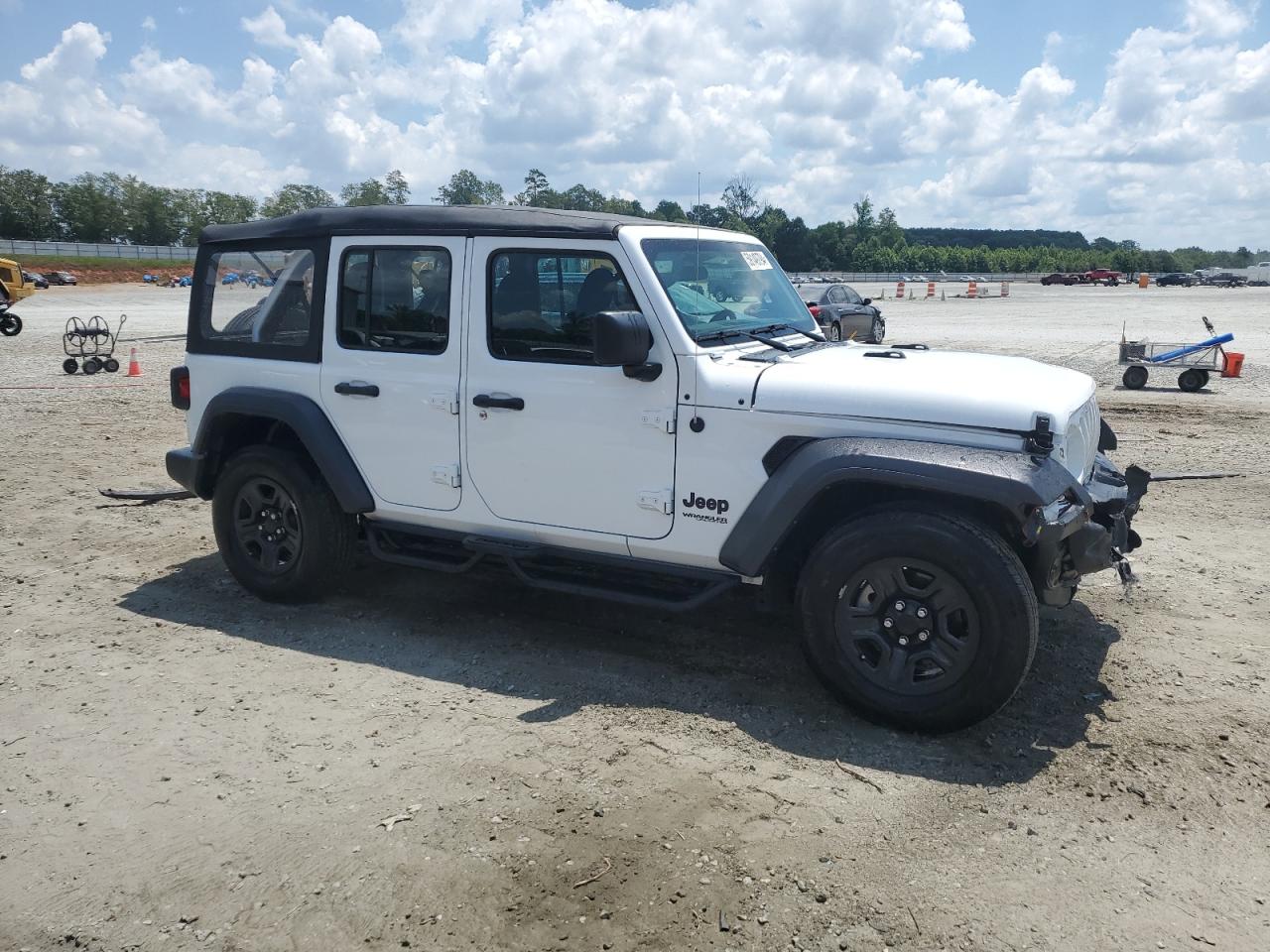 2022 JEEP WRANGLER UNLIMITED SPORT VIN:1C4HJXDNXNW227375