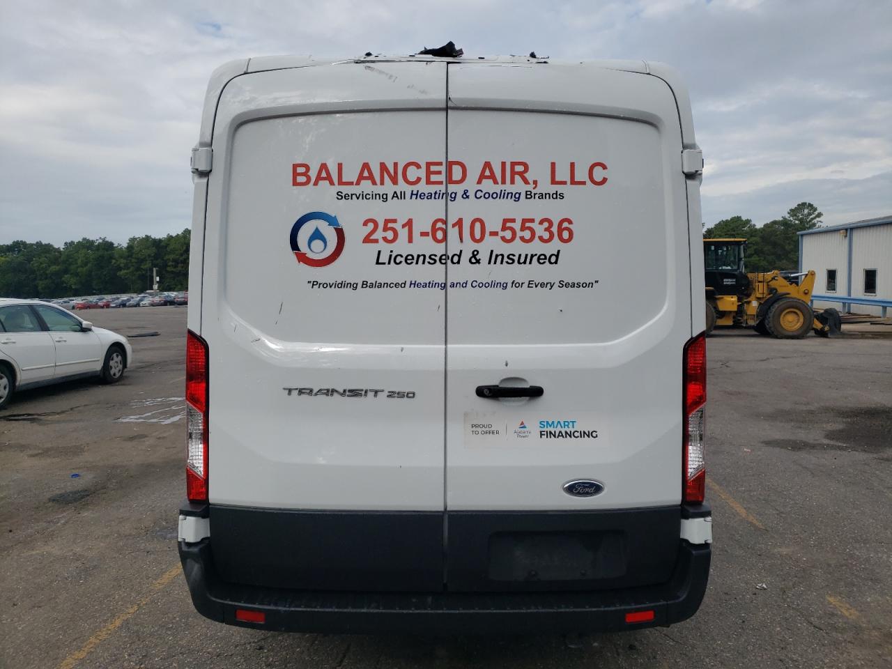 2023 FORD TRANSIT T-250 VIN:1FTBR1C87PKA75623