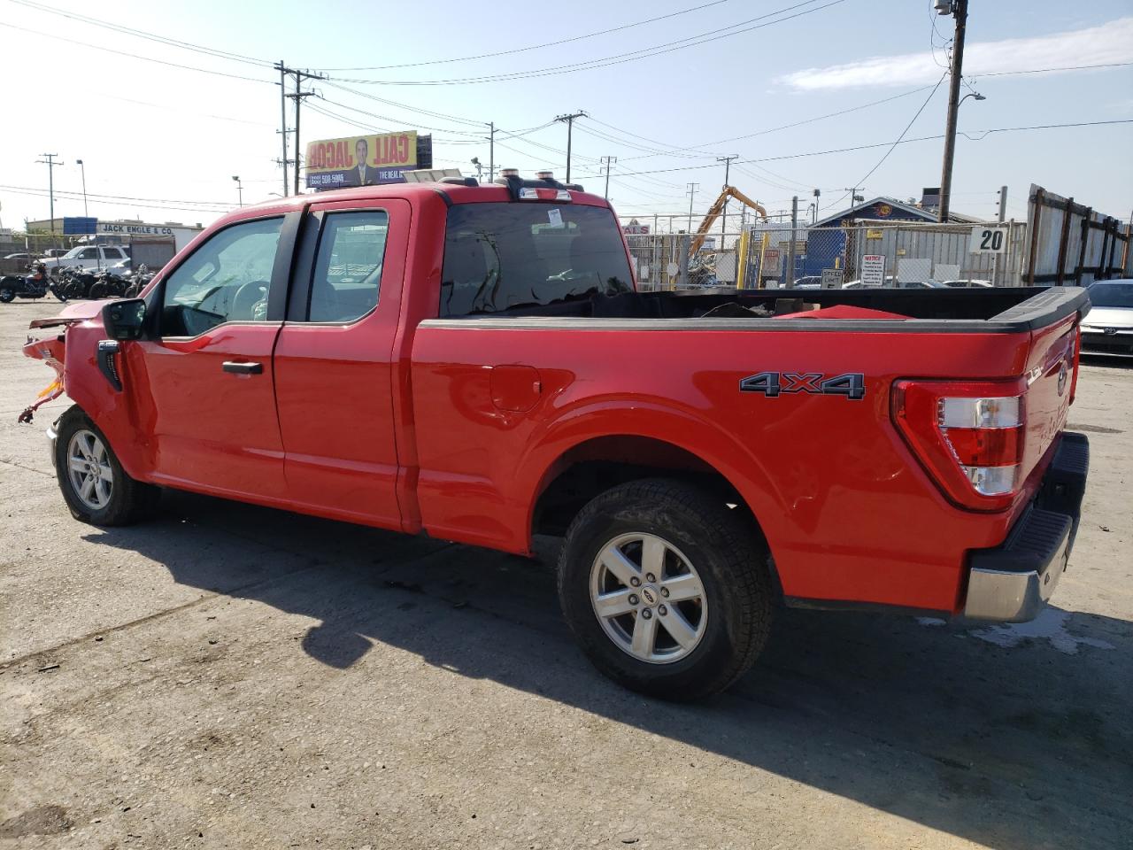 2022 FORD F150 SUPER CAB VIN:1FTEX1EP5NKE49411