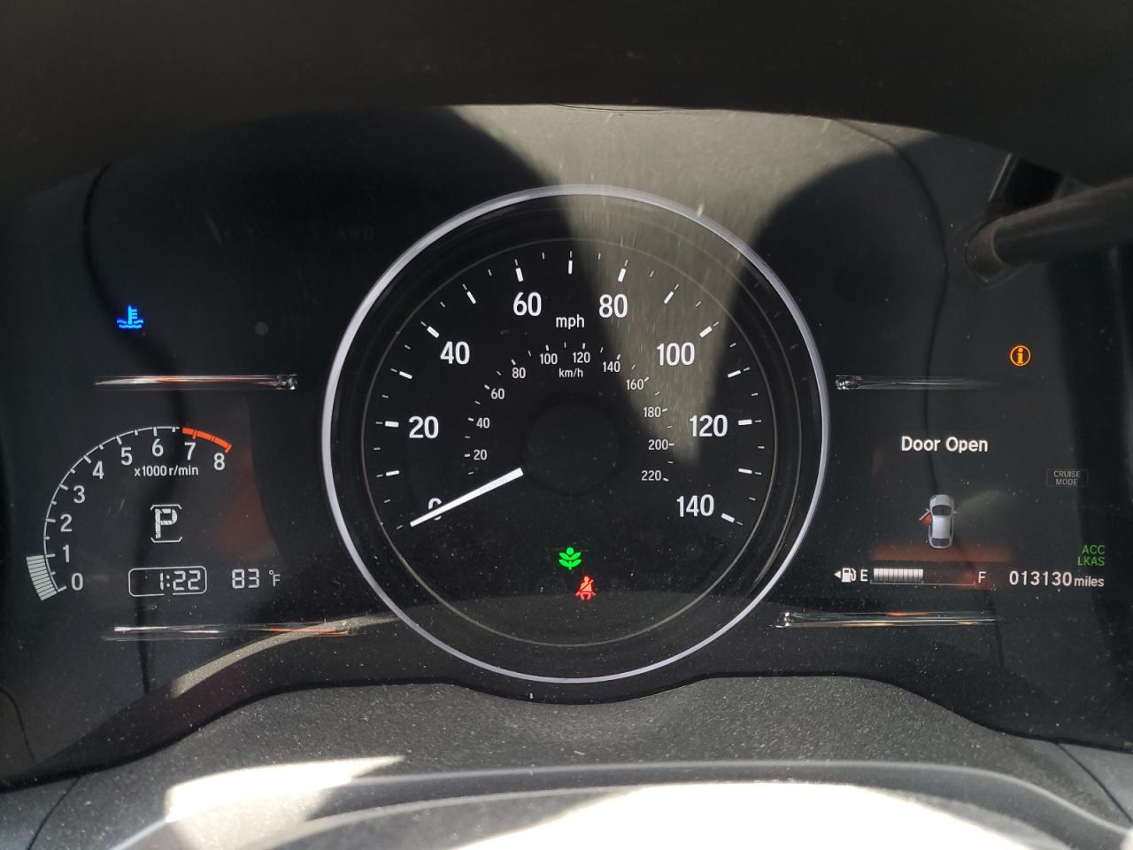 2022 HONDA HR-V EXL VIN:3CZRU6H78NM735159