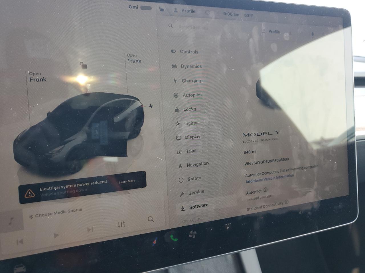 2024 TESLA MODEL Y  VIN:7SAYGDEDXRF098909