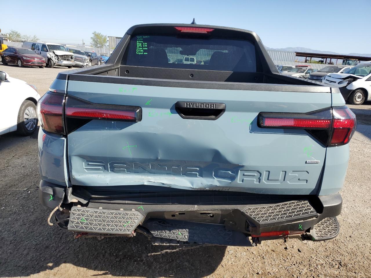 2022 HYUNDAI SANTA CRUZ SEL VIN:5NTJBDAEXNH006738