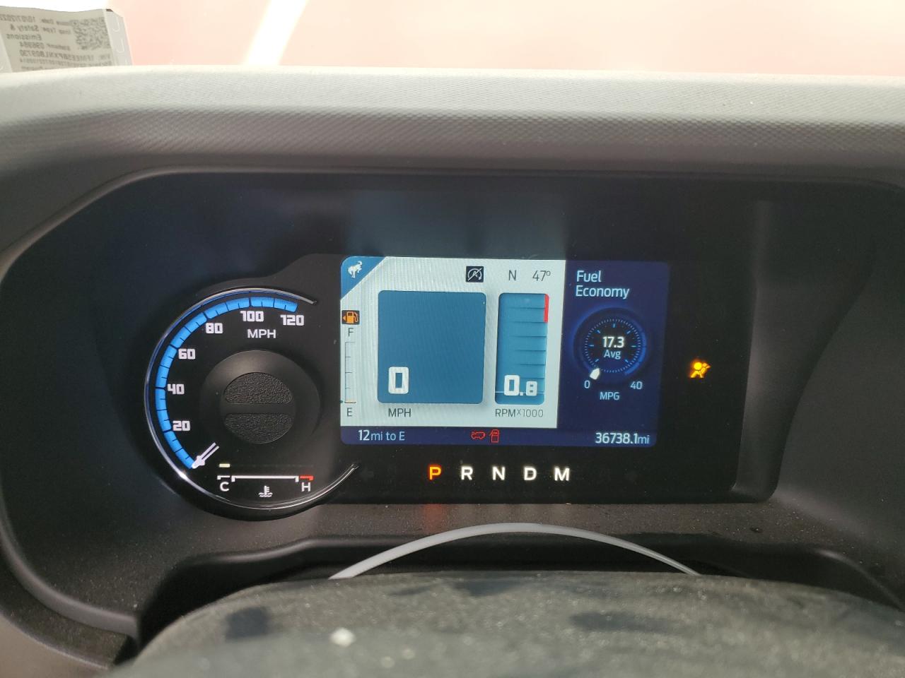 2022 FORD BRONCO BASE VIN:1FMEE5BPXNLB09730