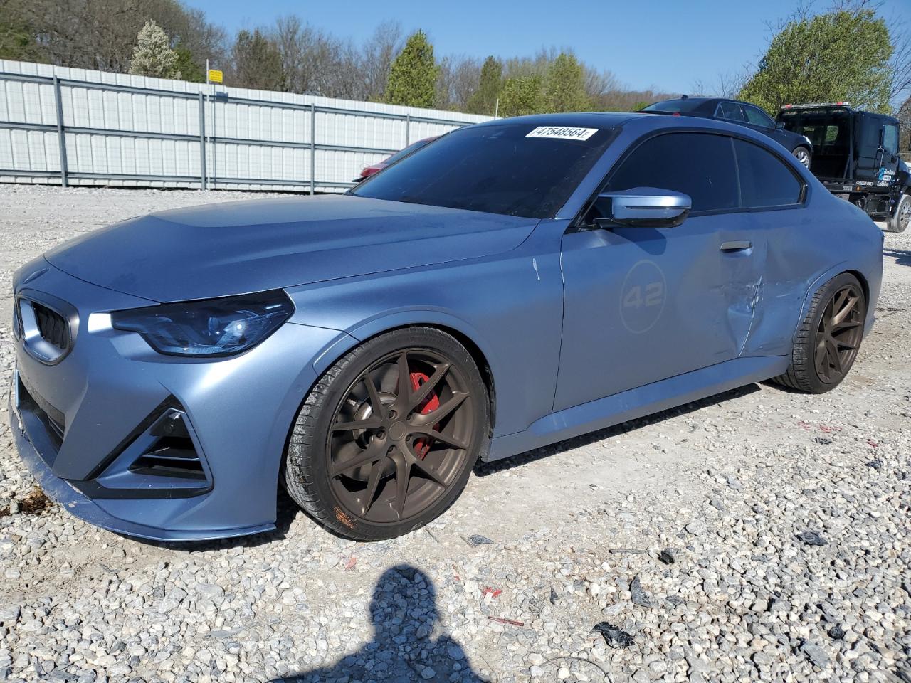 2022 BMW M240XI  VIN:3MW53CM03N8C76952