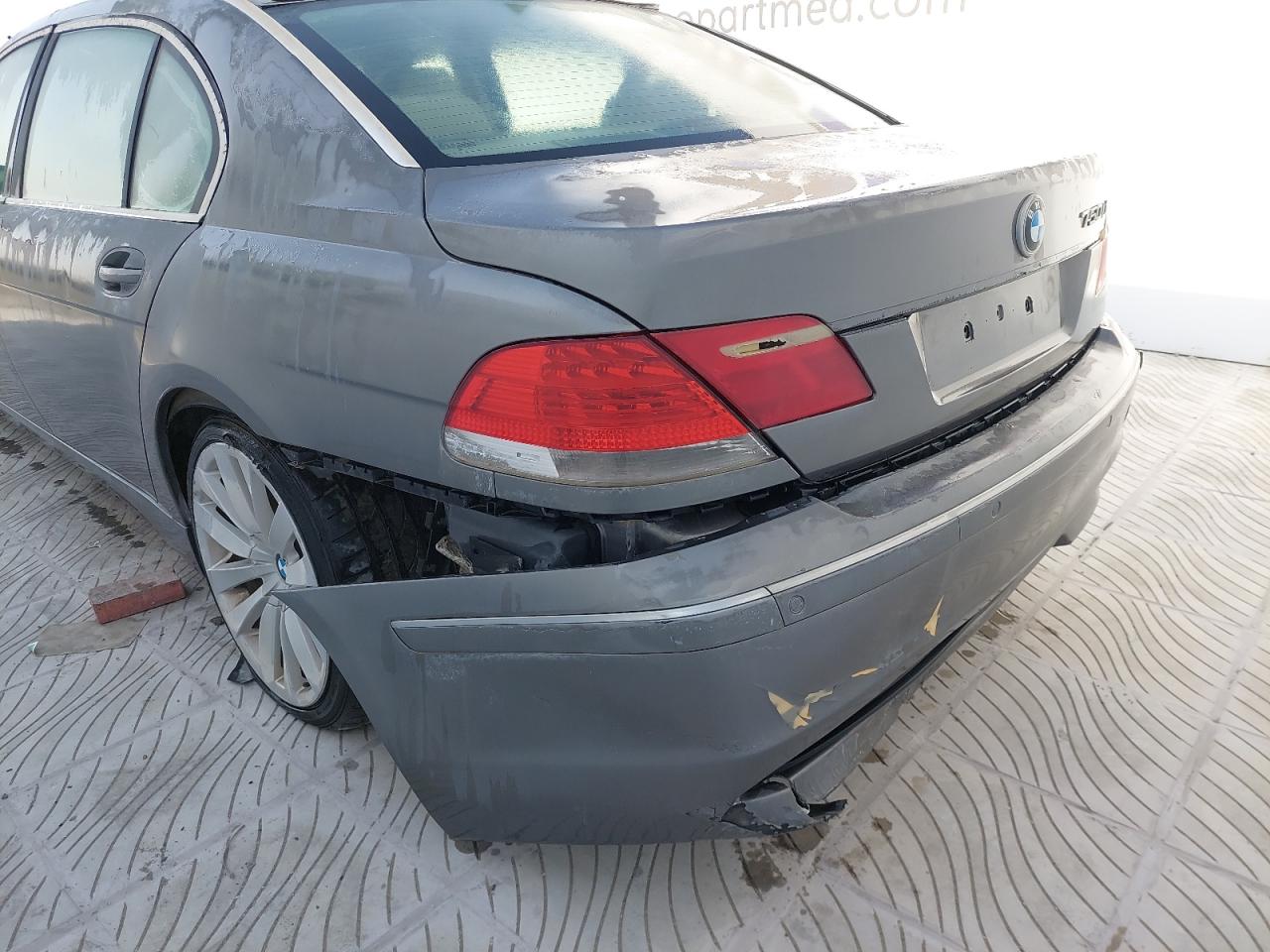 2007 BMW 740IL VIN:WBAHN61067D******