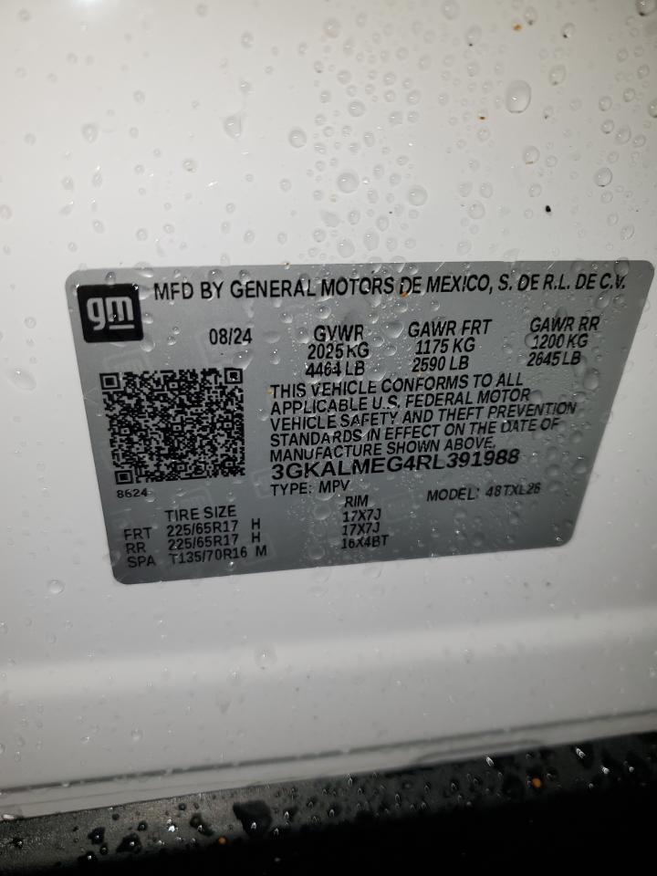 2024 GMC TERRAIN SLE VIN:3GKALMEG4RL391988