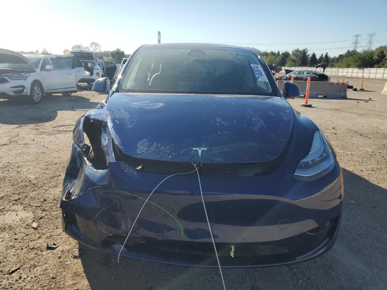 2023 TESLA MODEL Y  VIN:7SAYGDEE2PA035256