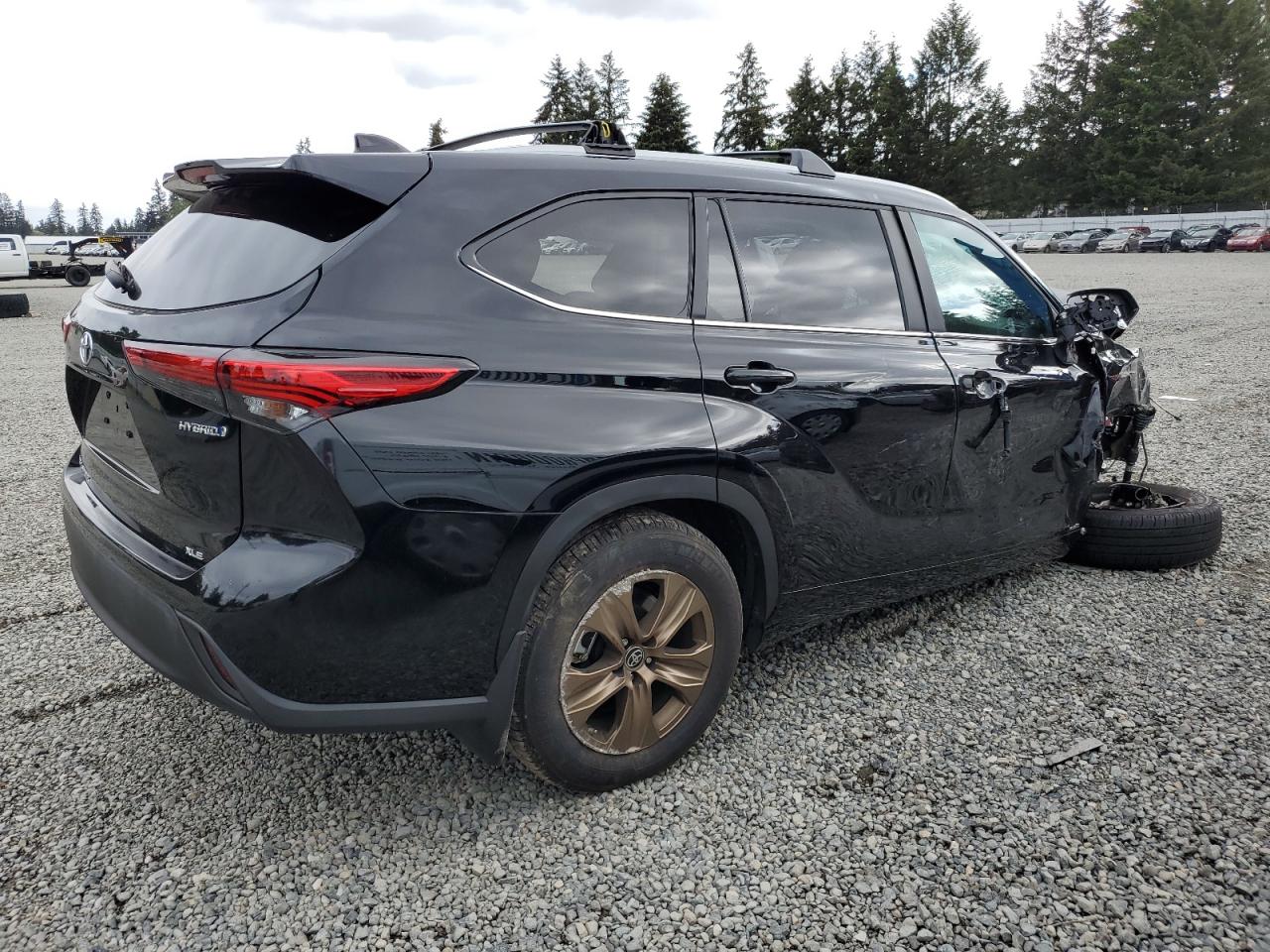 2023 TOYOTA HIGHLANDER HYBRID BRONZE EDITION VIN:5TDABRCH5PS595911