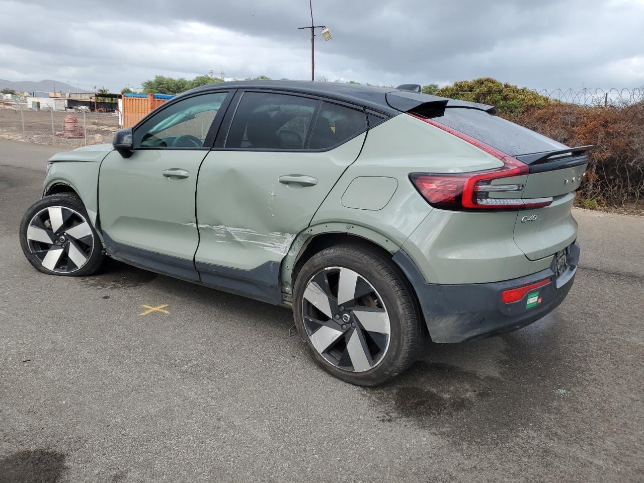 2022 VOLVO C40 P8 RECHARGE ULTIMATE VIN:YV4ED3GB7N2008172