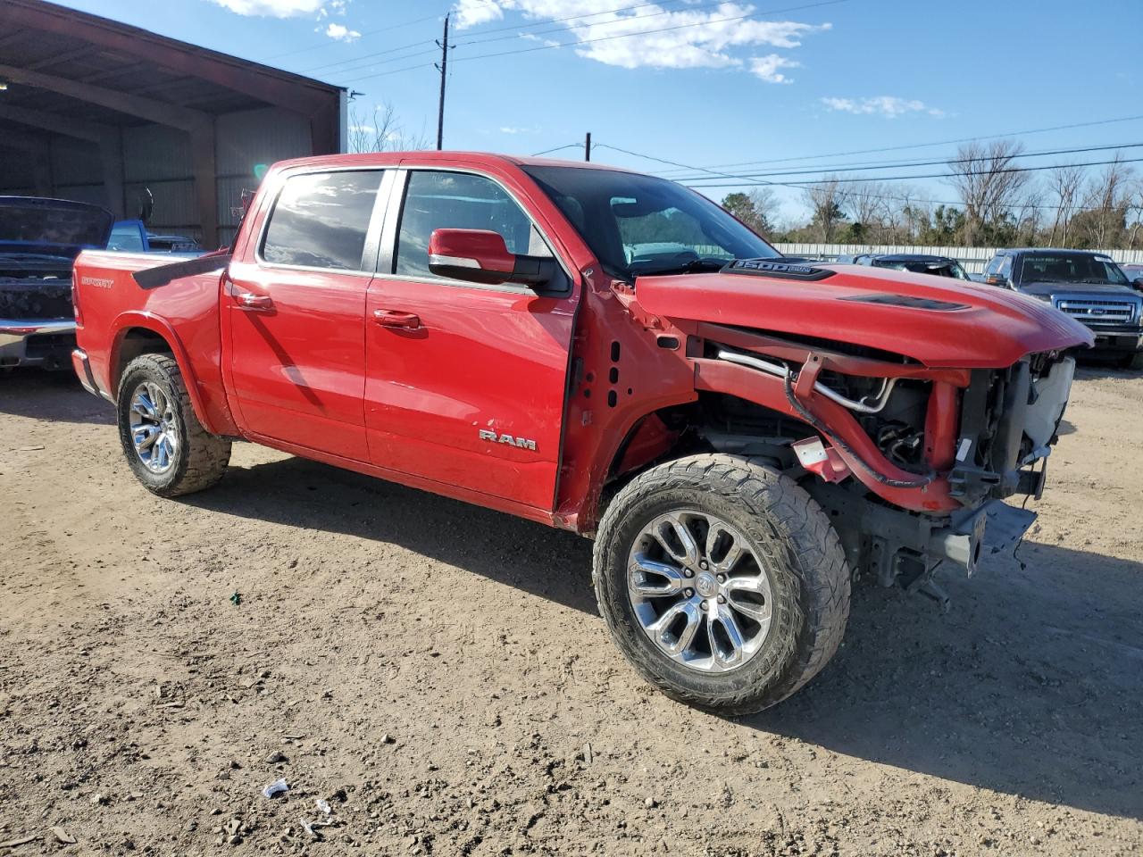 2022 RAM 1500 LARAMIE VIN:1C6SRFJT8NN343974