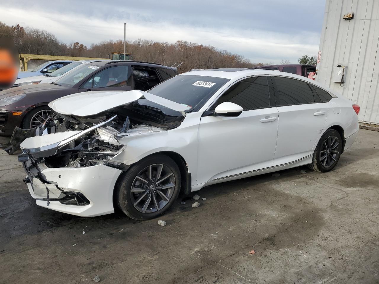 2022 HONDA ACCORD EXL VIN:1HGCV1F54NA011495