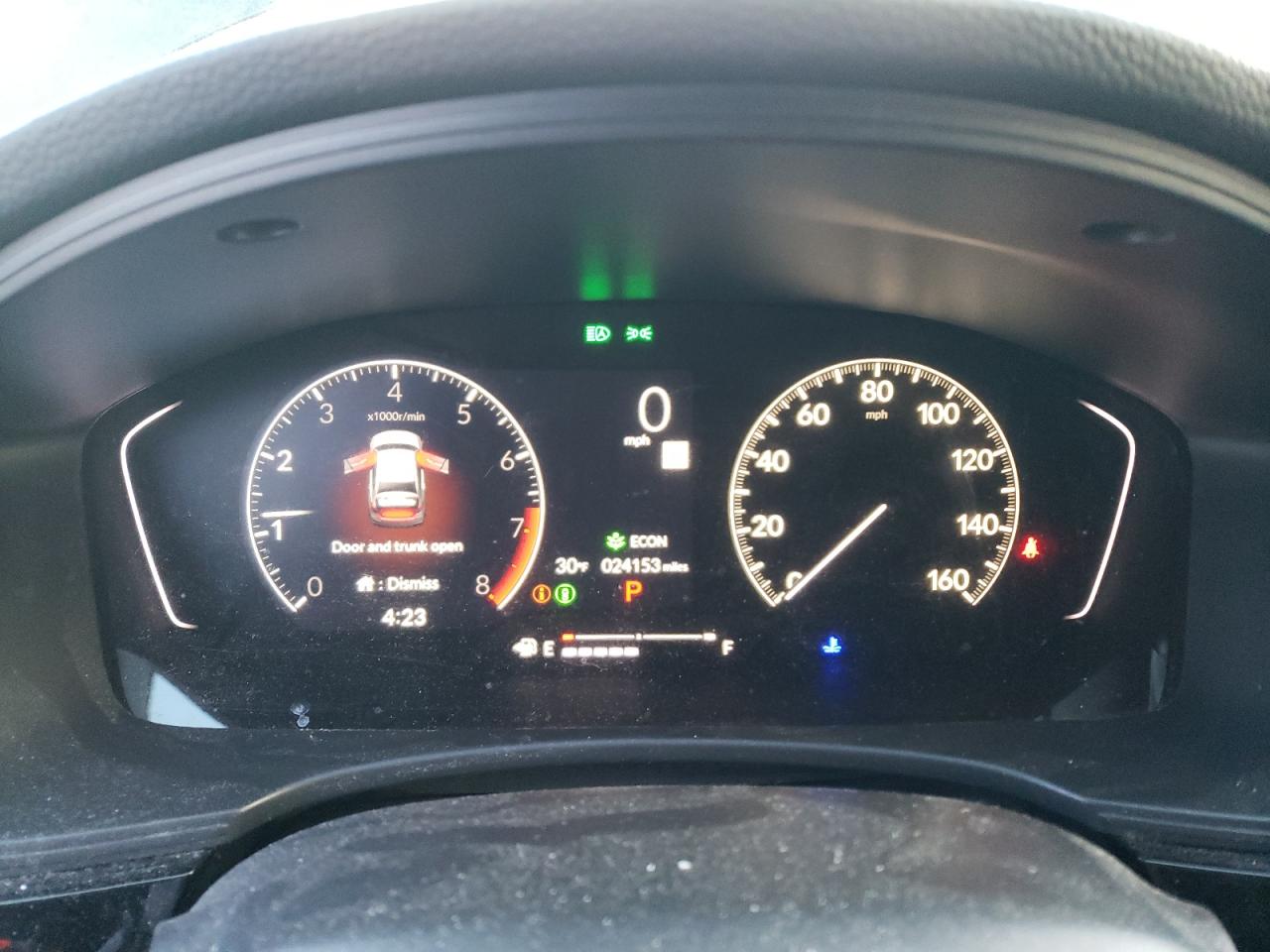 2023 HONDA CIVIC SPORT VIN:2HGFE2F53PH503569