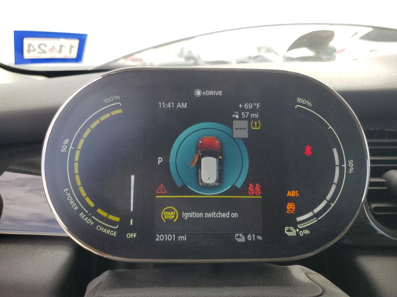 2022 MINI COOPER SE VIN:WMW13DJ06N2R55136