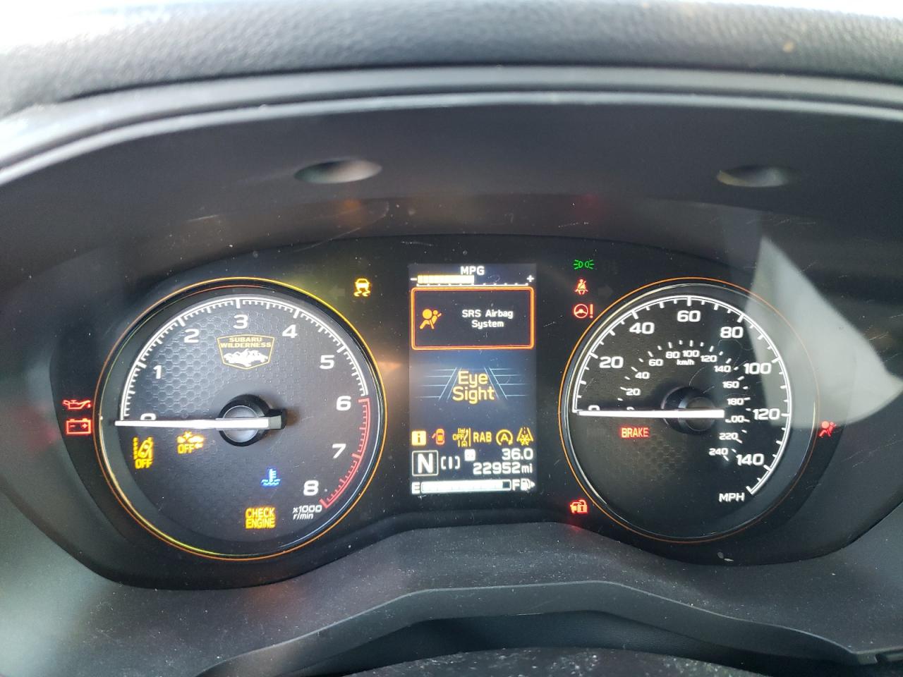 2023 SUBARU FORESTER WILDERNESS VIN:JF2SKAMC4PH404090