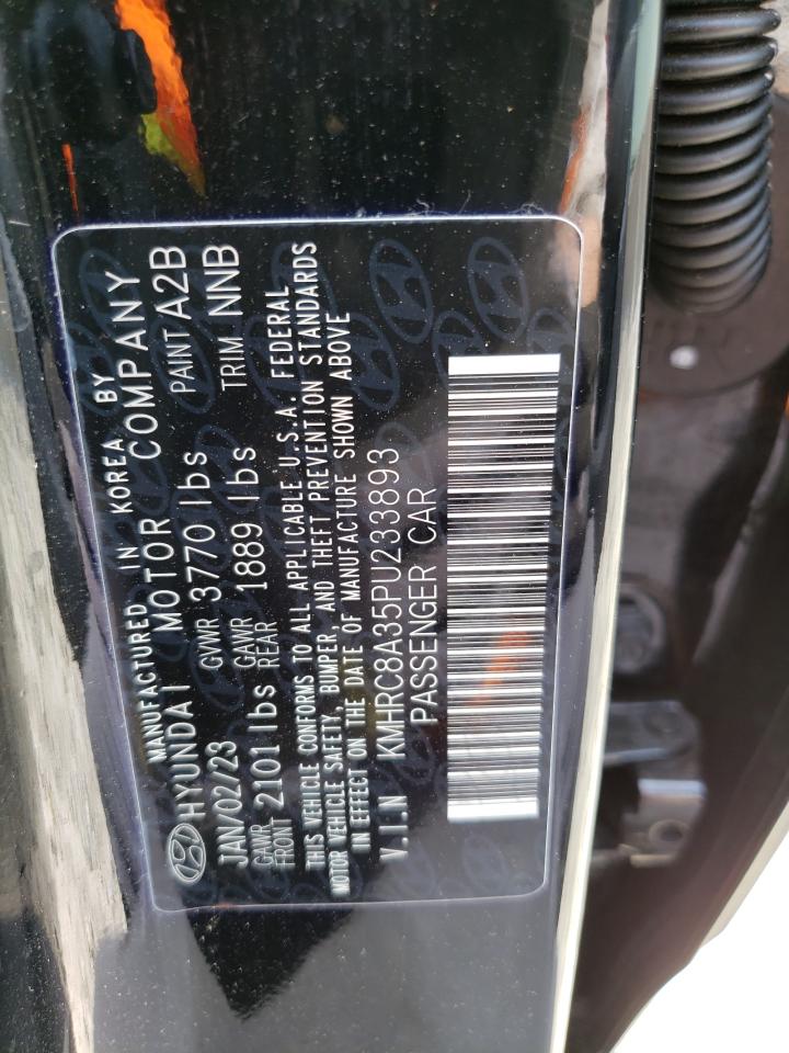 2023 HYUNDAI VENUE SEL VIN:KMHRC8A35PU233893