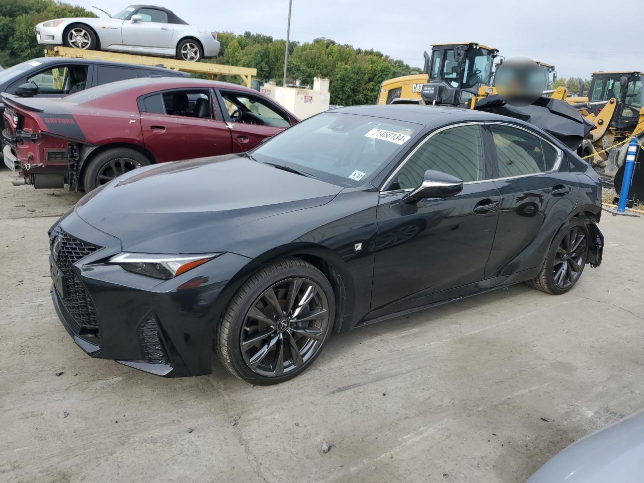 2022 LEXUS IS 350 F SPORT VIN:JTHGZ1E21N5024076