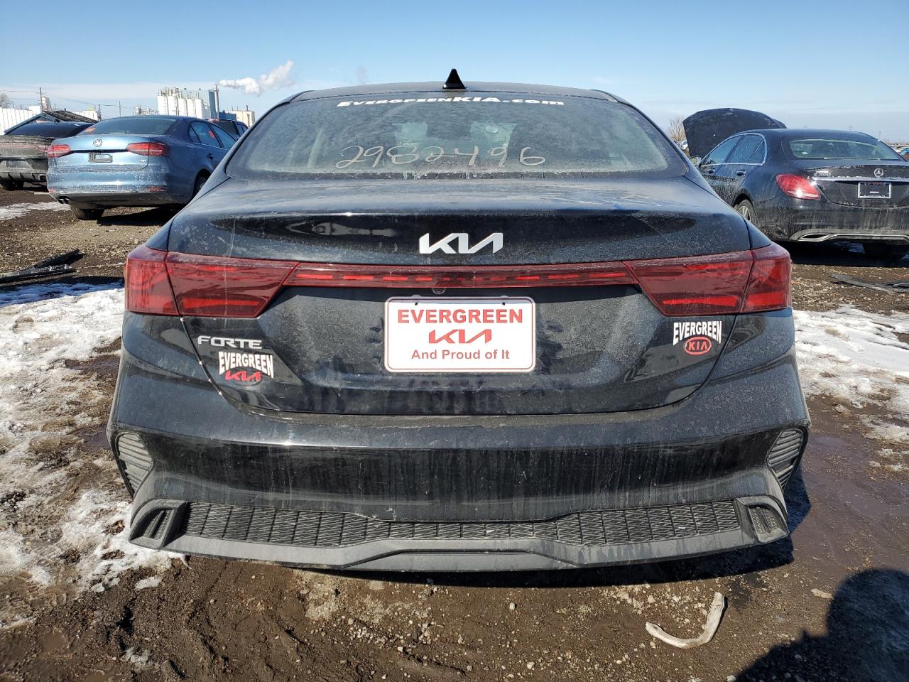 2022 KIA FORTE FE VIN:3KPF24AD4NE428908
