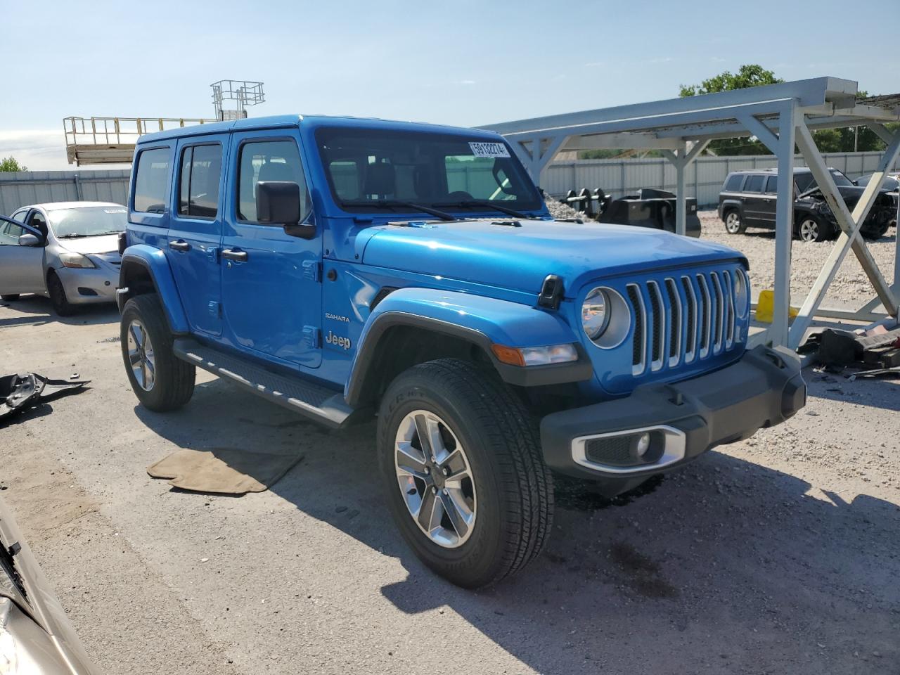 2023 JEEP WRANGLER SAHARA VIN:WP0AA2A8XNS255297