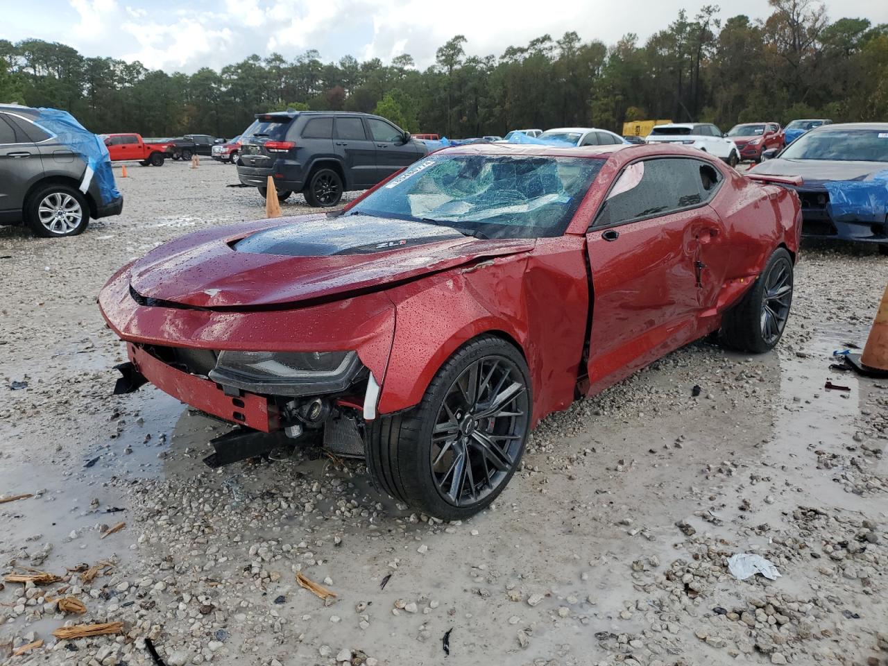 2022 CHEVROLET CAMARO ZL1 VIN:1G1FK1R68N0107153