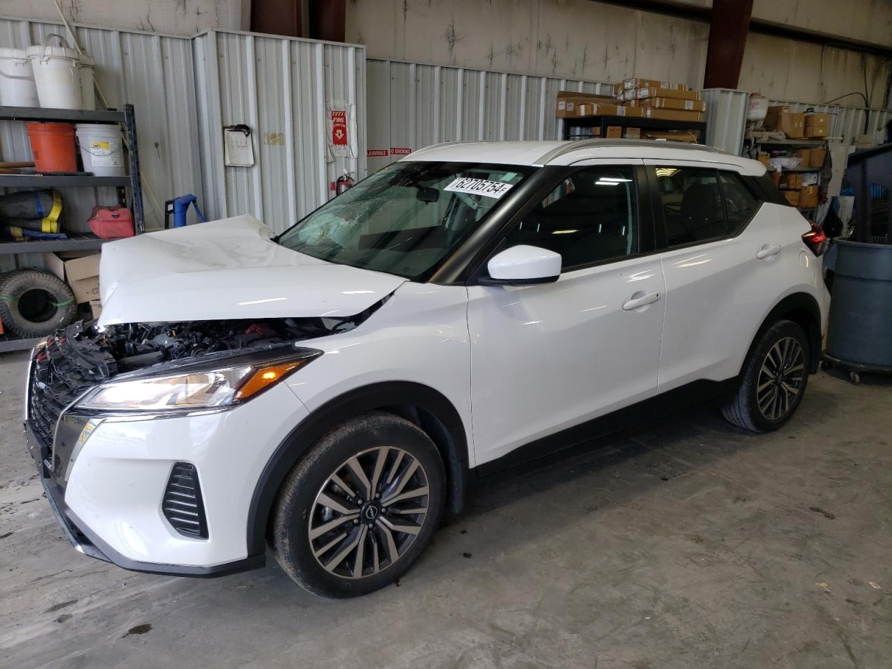 2022 NISSAN KICKS SV VIN:3N1CP5CV9NL526153