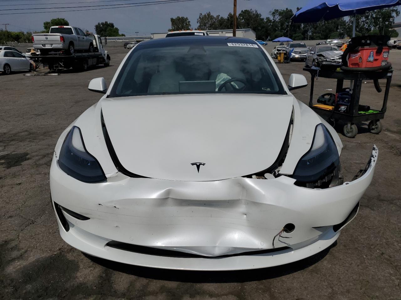 2022 TESLA MODEL 3  VIN:5YJ3E1EBXNF197346