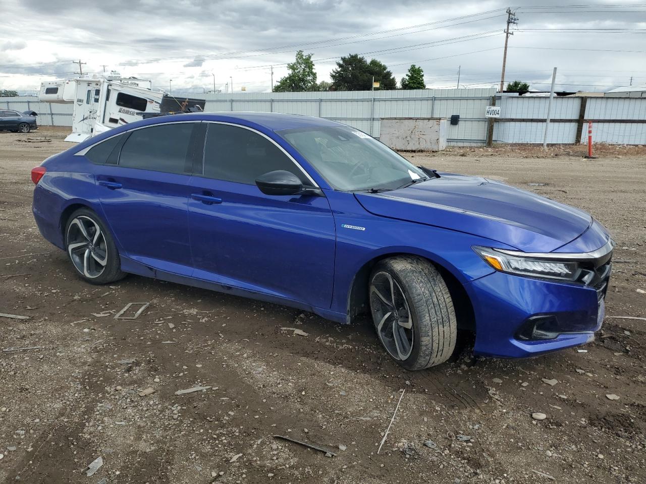 2022 HONDA ACCORD HYBRID SPORT VIN:1HGCV3F29NA014393