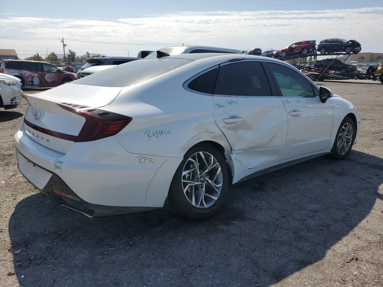 2022 HYUNDAI SONATA SEL VIN:KMHL14JA3NA238284