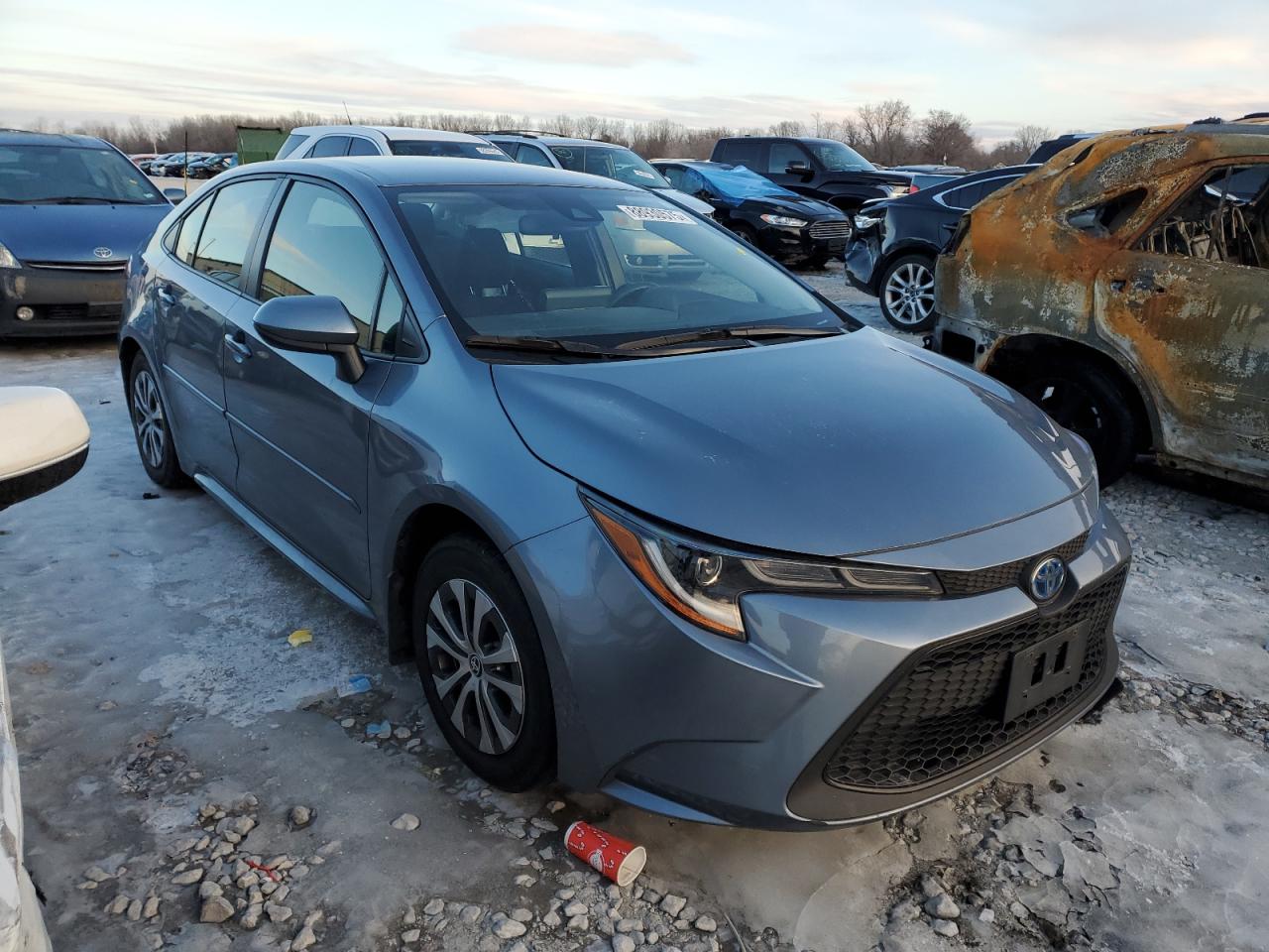 2022 TOYOTA COROLLA LE VIN:JTDEAMDEXN3012307