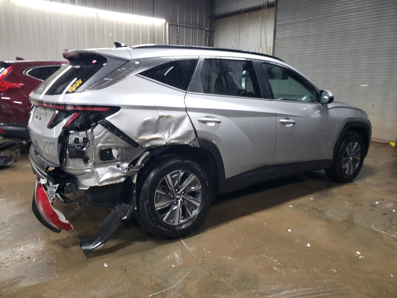 2022 HYUNDAI TUCSON BLUE VIN:KM8JBCA11NU044110