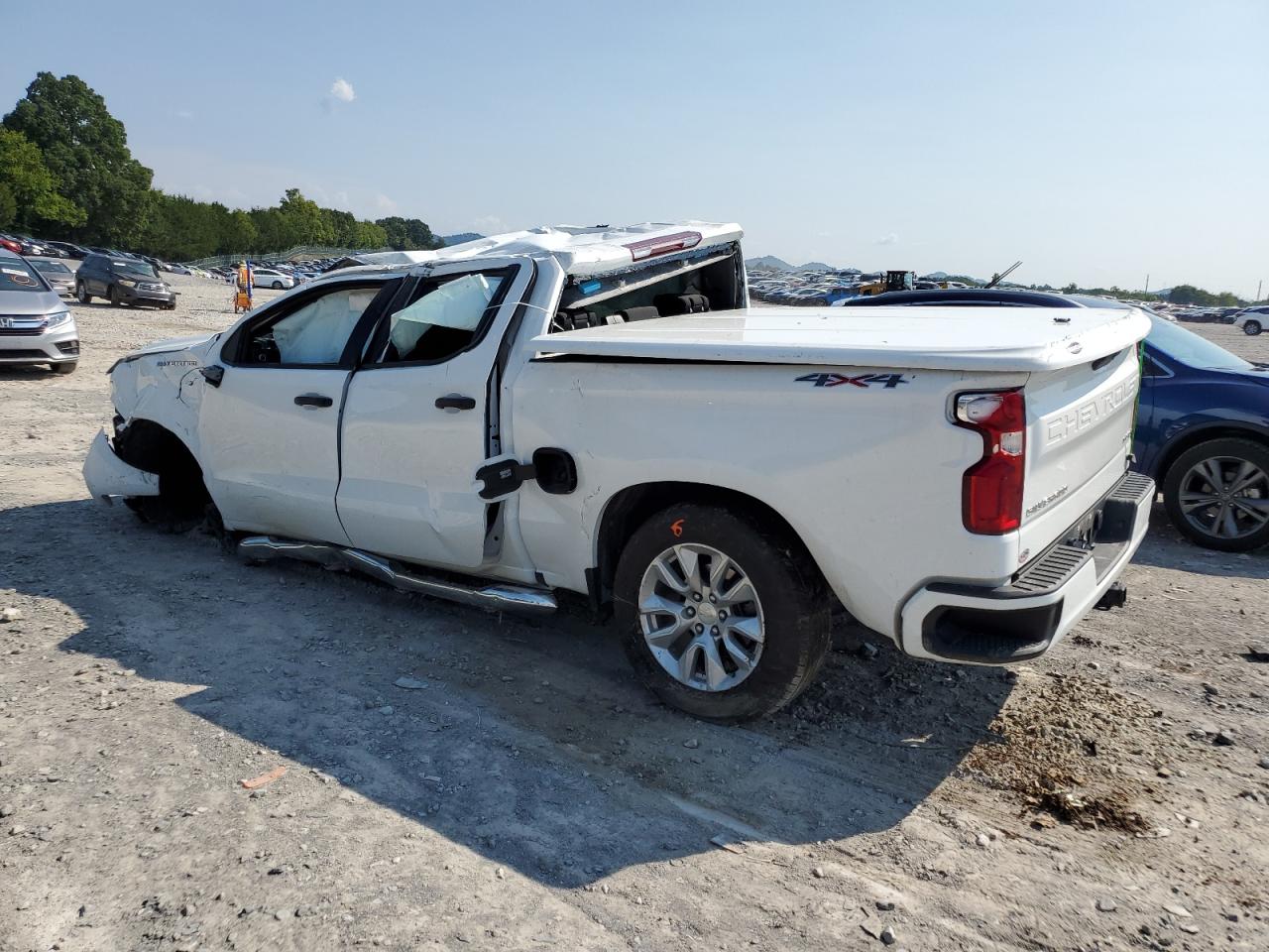 2022 CHEVROLET SILVERADO LTD K1500 CUSTOM VIN:1GCPYBEK7NZ128560