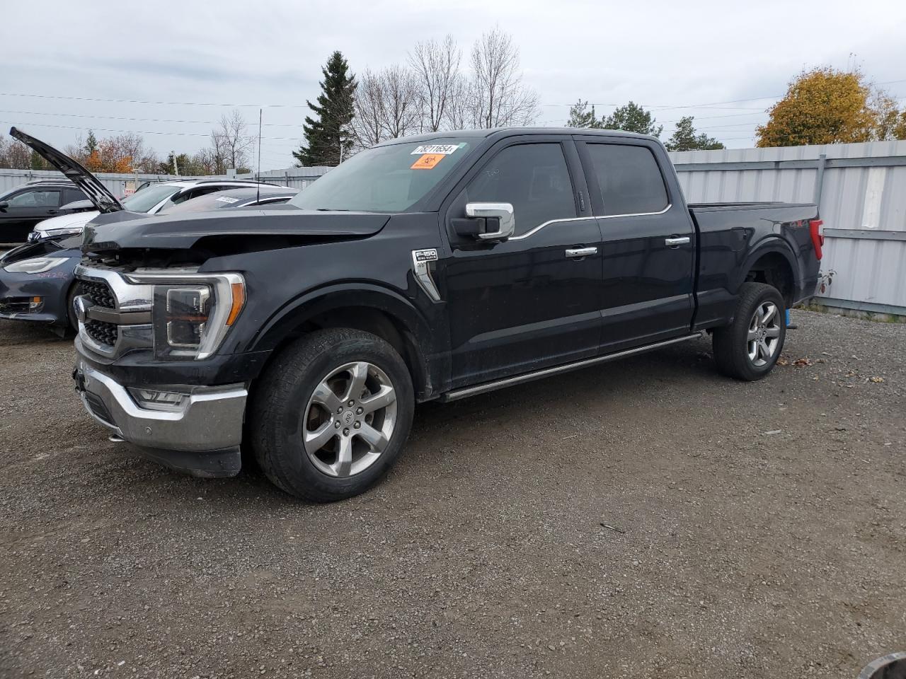 2022 FORD F150 SUPERCREW VIN:1FTFW1E81NFB25770