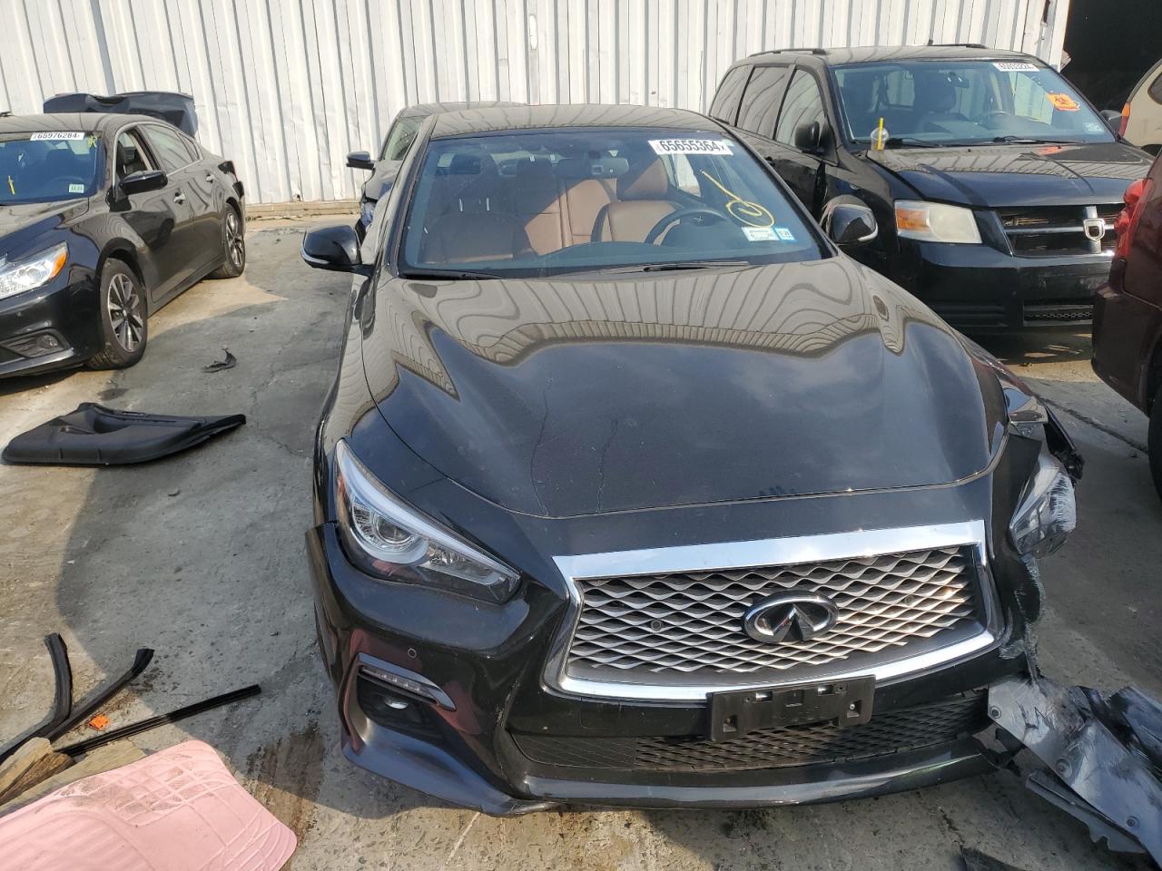 2022 INFINITI Q50 SENSORY VIN:JN1EV7CRXNM342648