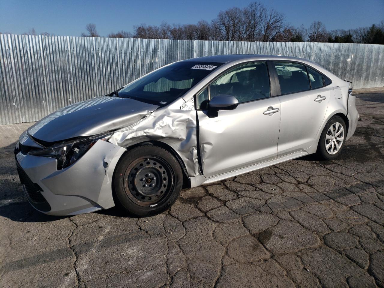 2022 TOYOTA COROLLA LE VIN:JTDEPMAE8NJ206400