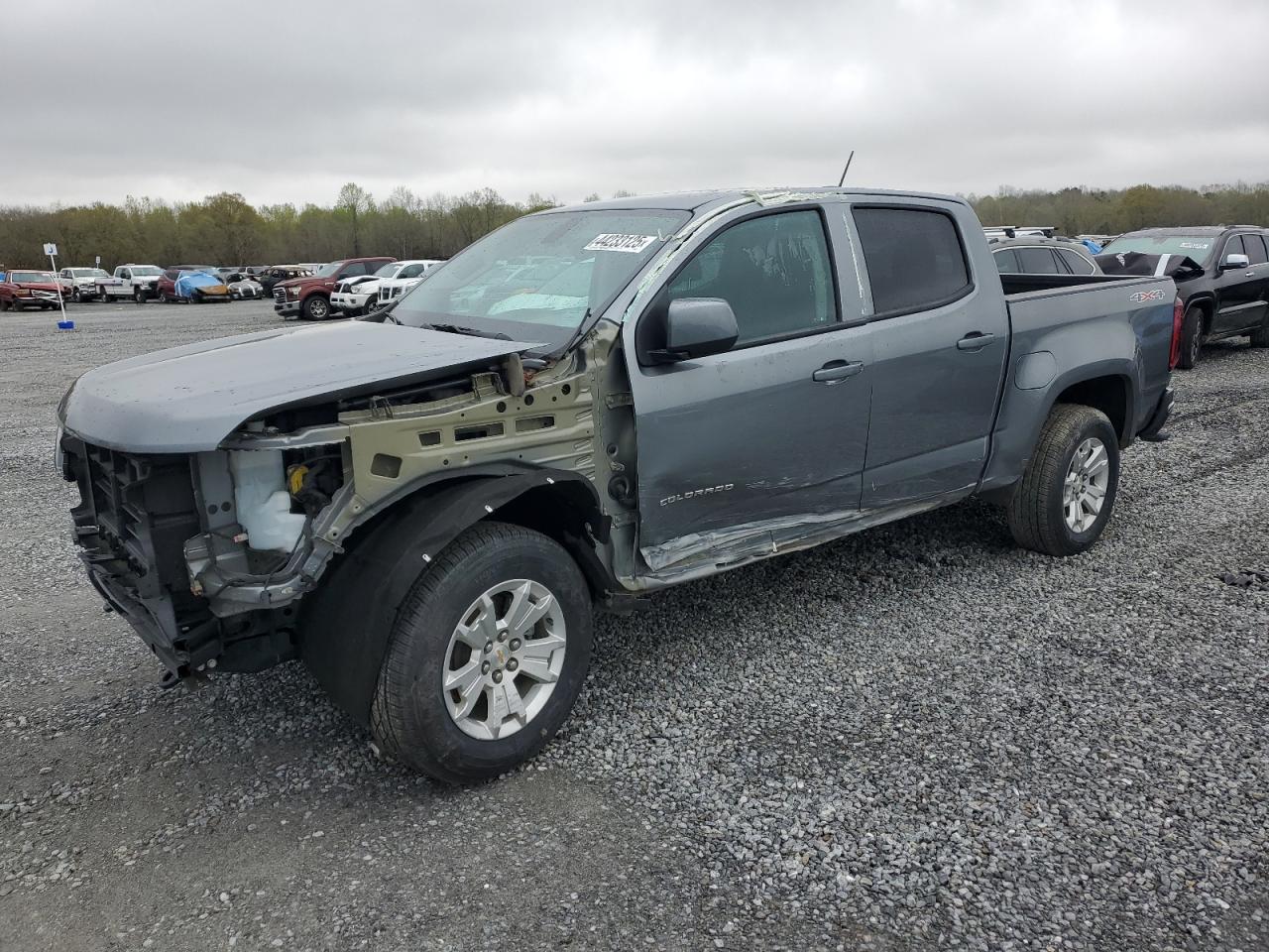 2022 CHEVROLET COLORADO LT VIN:1GCGTCENXN1307091