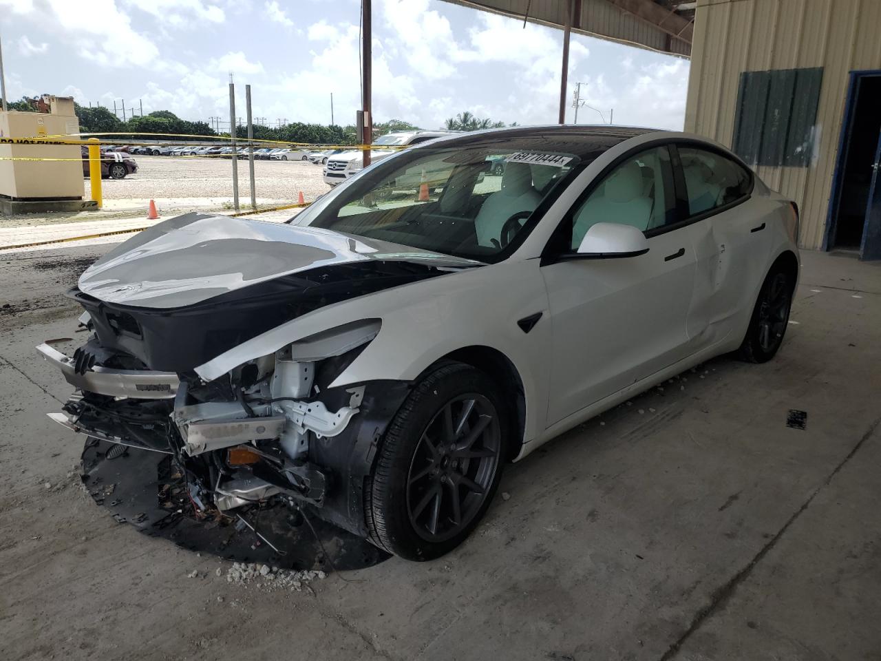 2022 TESLA MODEL 3  VIN:5YJ3E1EAXNF321803