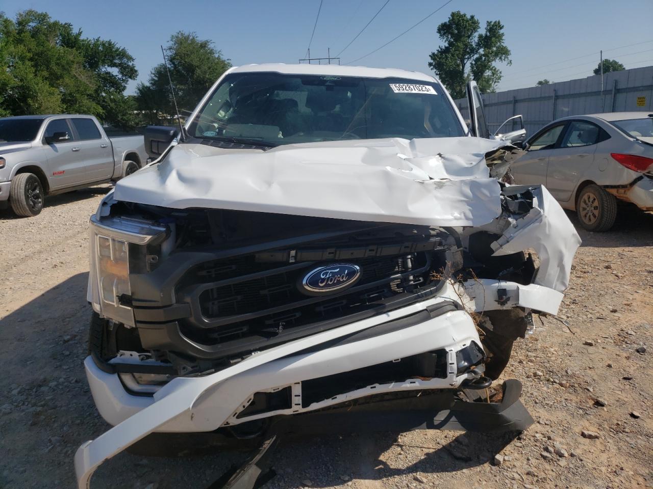 2022 FORD F150 SUPERCREW VIN:1FTFW1E88NKD37976