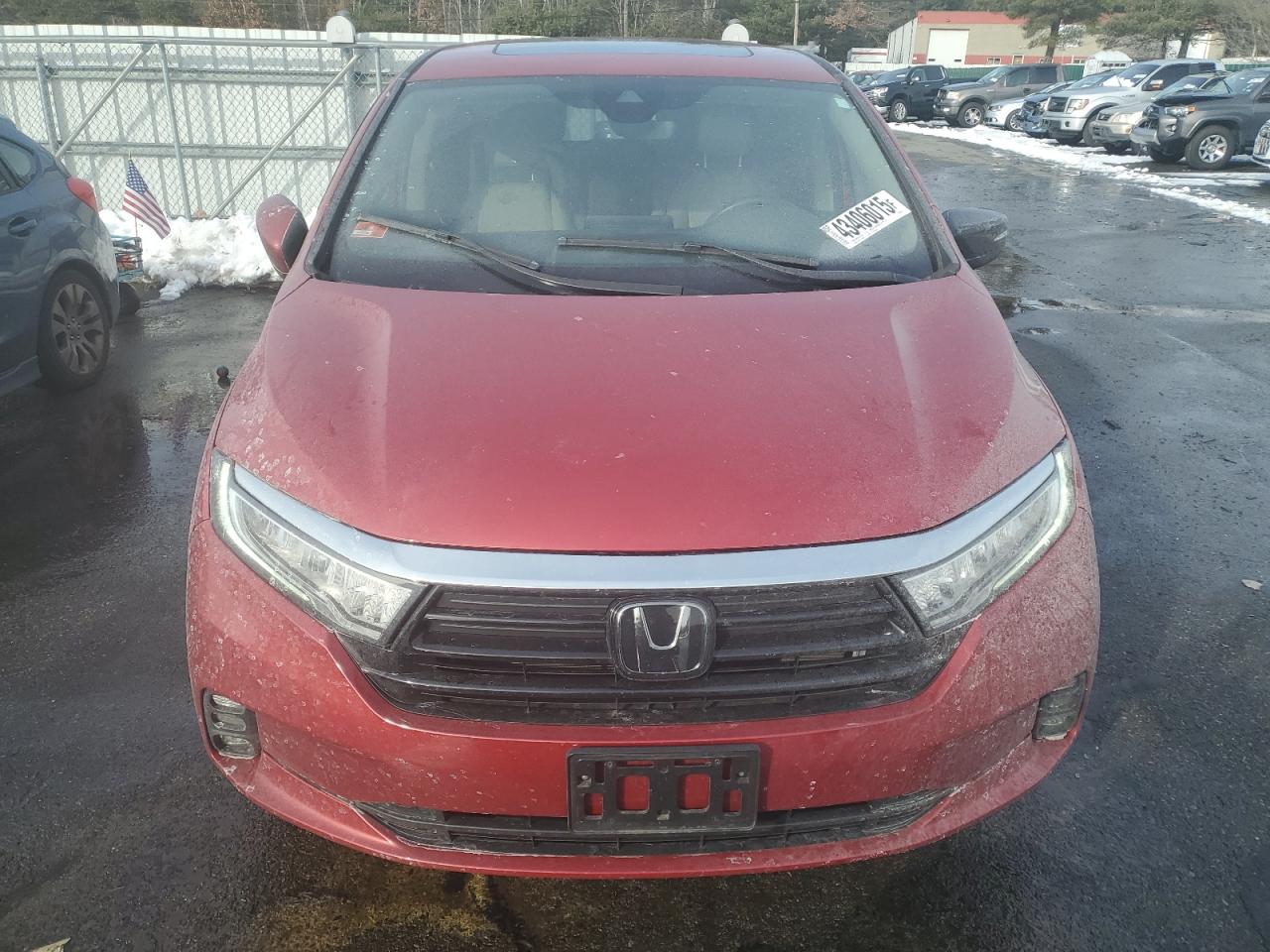 2022 HONDA ODYSSEY EXL VIN:5FNRL6H72NB000481