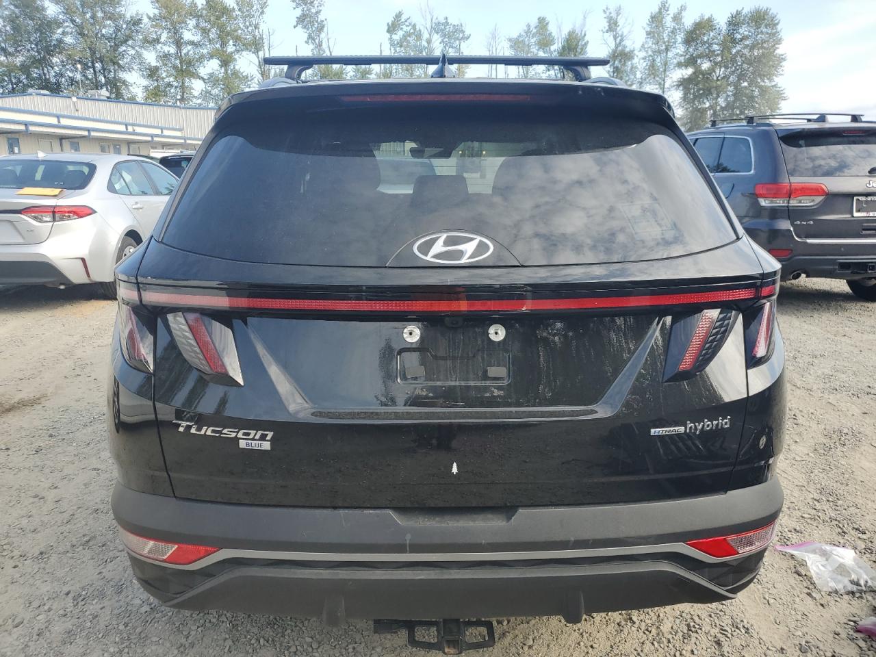 2022 HYUNDAI TUCSON BLUE VIN:KM8JBCA14NU061502