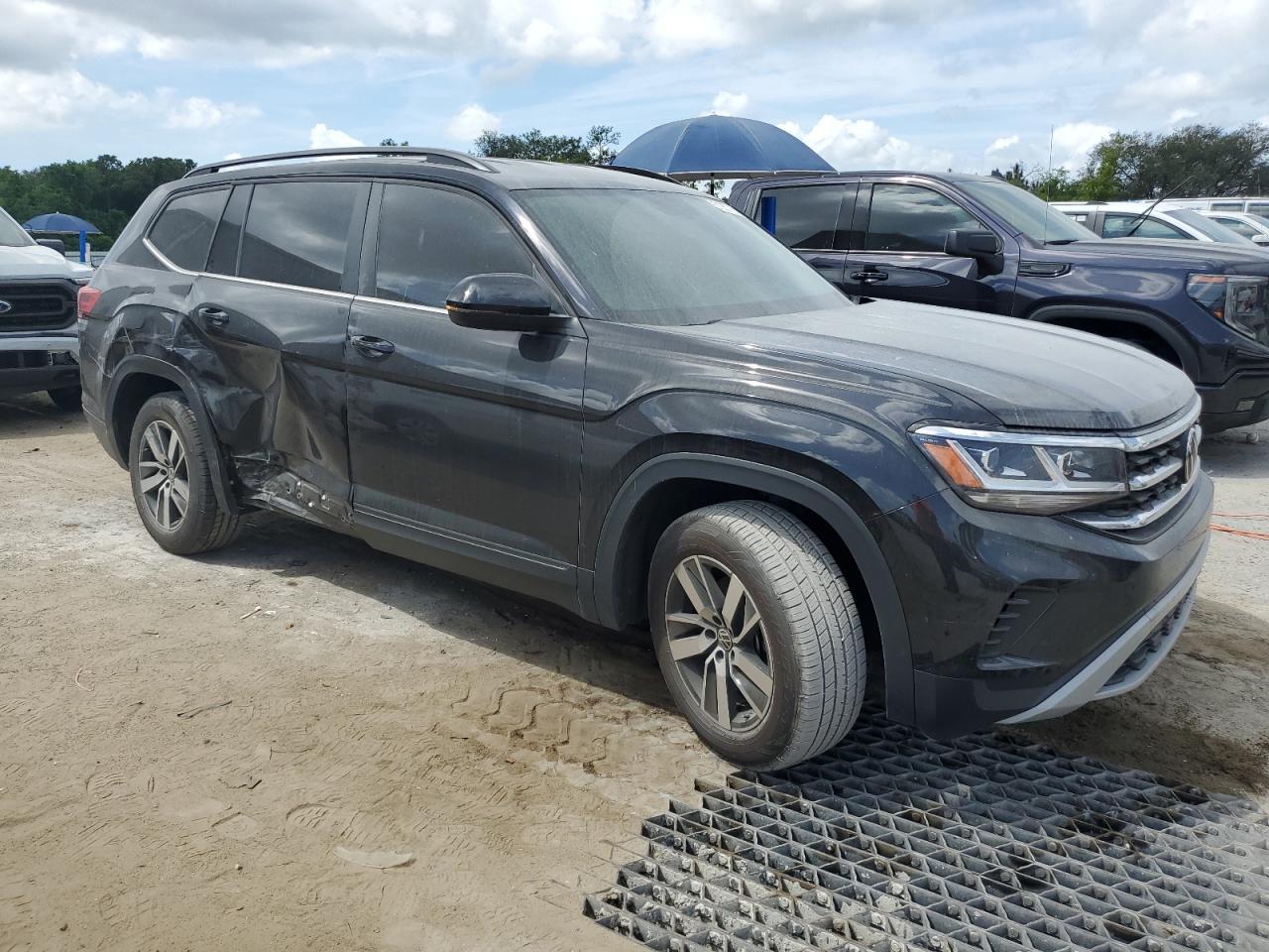 2022 VOLKSWAGEN ATLAS SE VIN:1V2DP2CA2NC554450