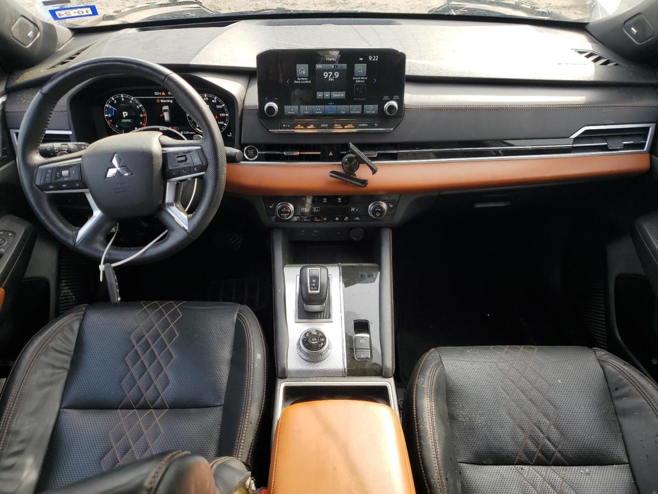 2022 MITSUBISHI OUTLANDER SEL VIN:JA4J3VA84NZ091753