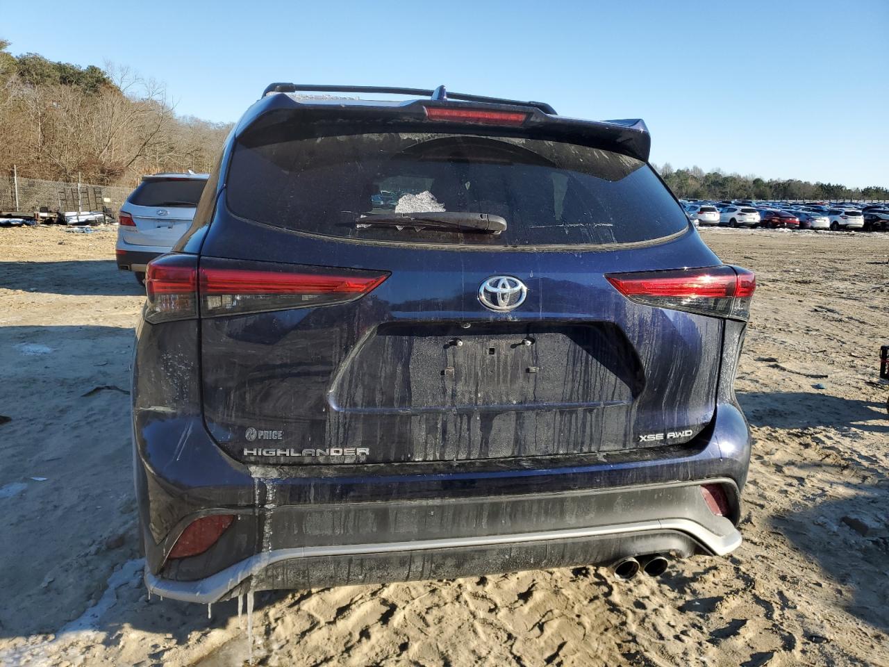 2022 TOYOTA HIGHLANDER XSE VIN:5TDLZRBHXNS239294