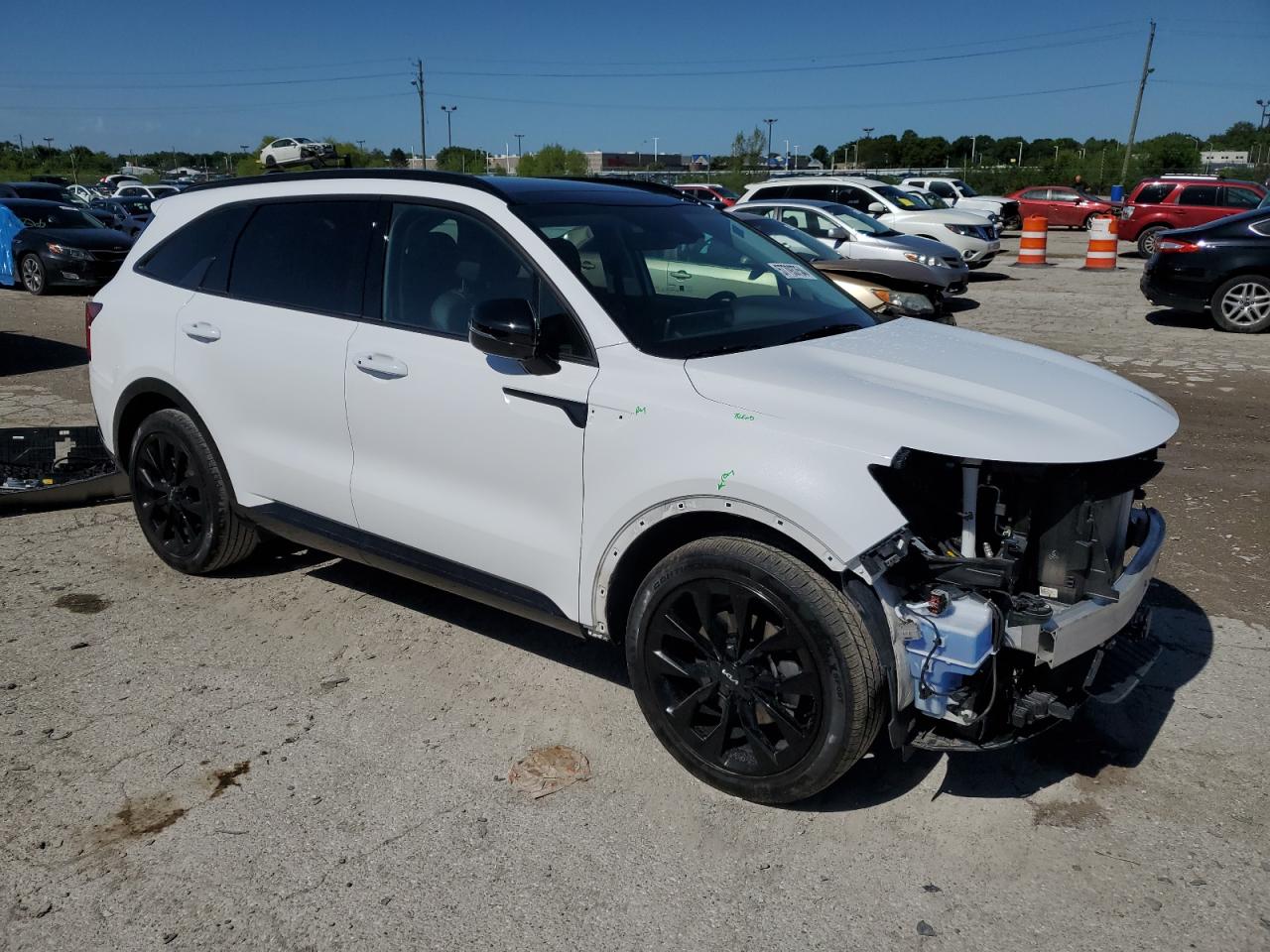 2022 KIA SORENTO SX VIN:5XYRK4LF4NG157766