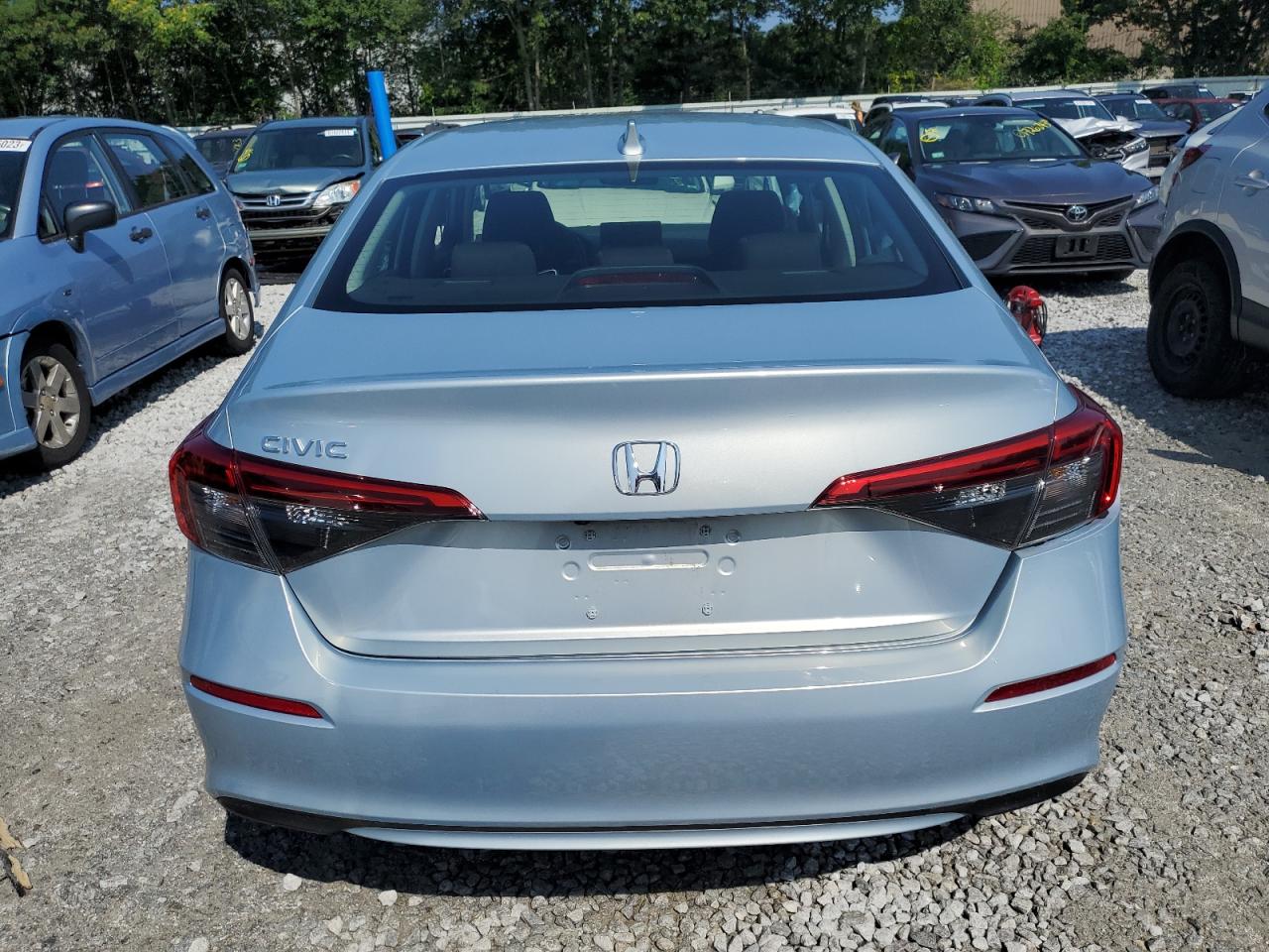 2022 HONDA CIVIC EX VIN:2HGFE1F71NH321748